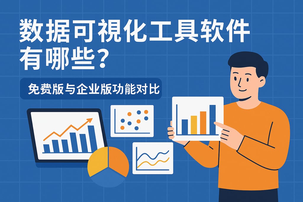 数据可视化工具软件有哪些？免费版与企业版功能对比