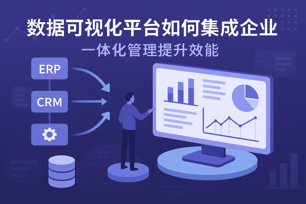 数据可视化平台如何集成企业系统？一体化管理提升效能