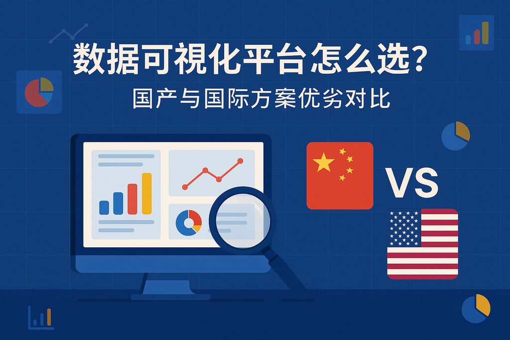 数据可视化平台怎么选？国产与国际方案优劣对比