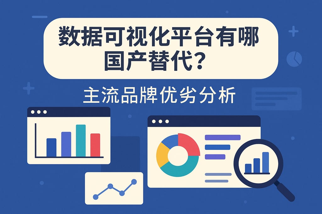 数据可视化平台有哪些国产替代？主流品牌优劣分析