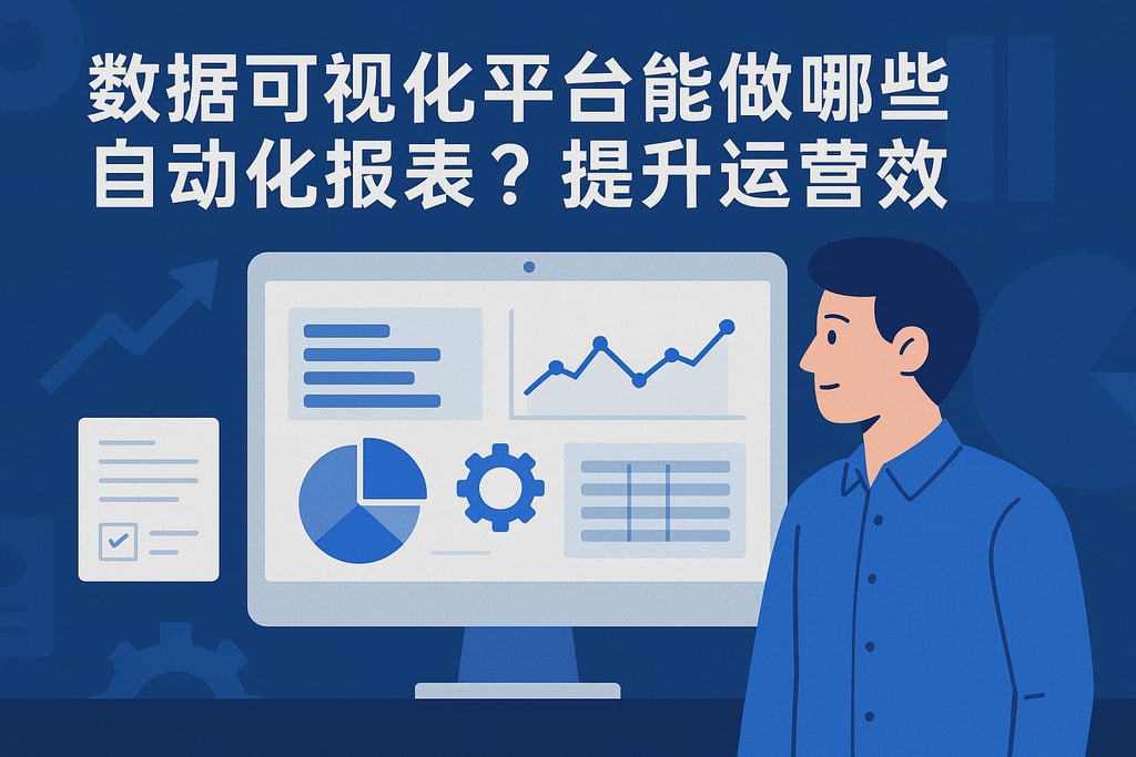 数据可视化平台能做哪些自动化报表？提升运营效率