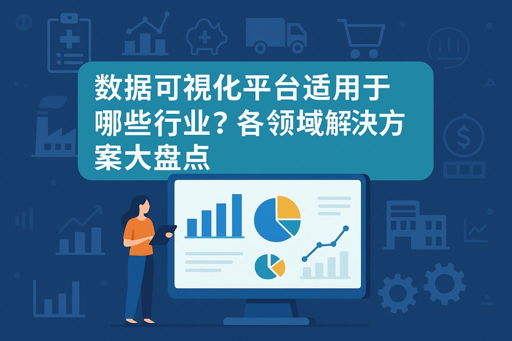 数据可视化平台适用于哪些行业？各领域解决方案大盘点