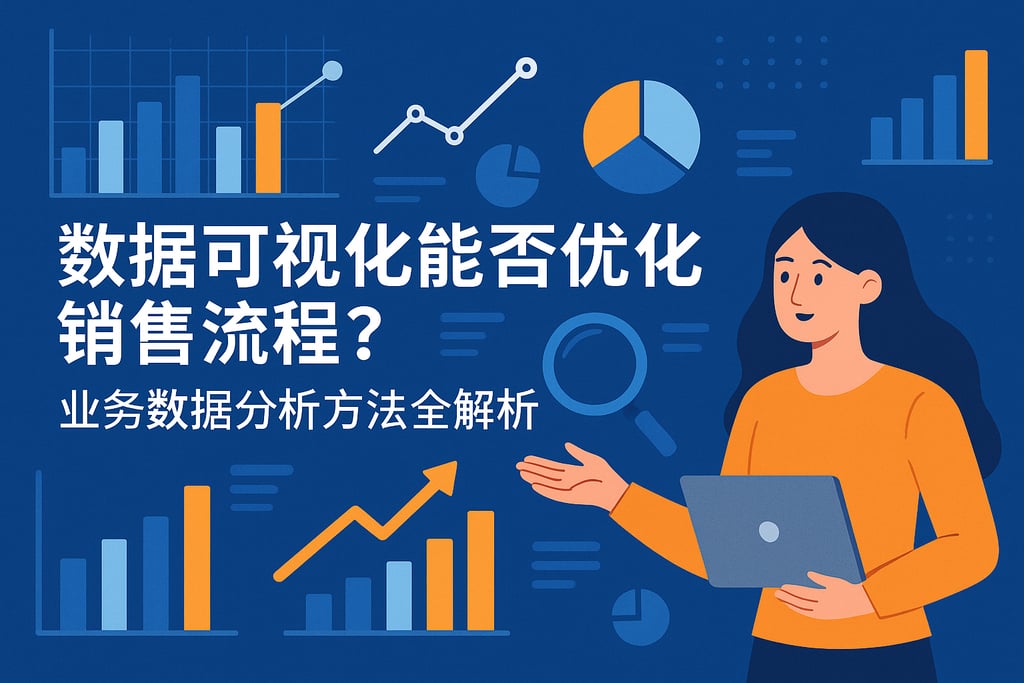 数据可视化能否优化销售流程？业务数据分析方法全解析