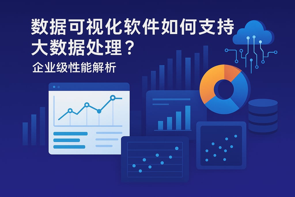 数据可视化软件如何支持大数据处理？企业级性能解析