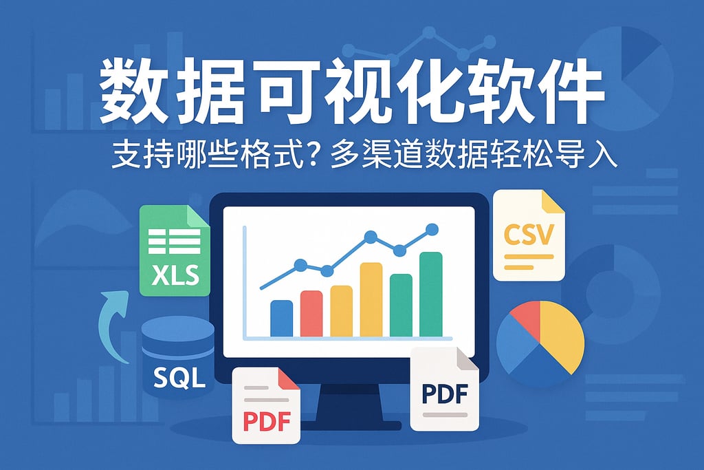 数据可视化软件支持哪些格式？多渠道数据轻松导入