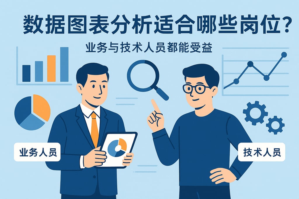 数据图表分析适合哪些岗位？业务与技术人员都能受益