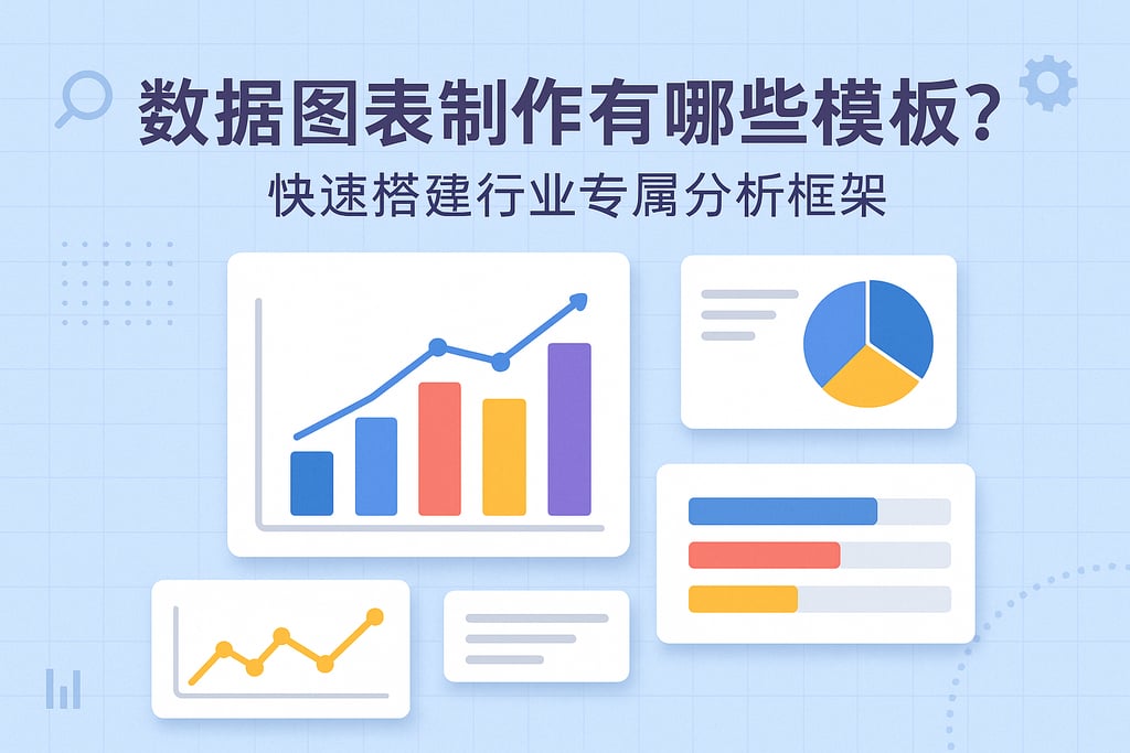 数据图表制作有哪些模板？快速搭建行业专属分析框架