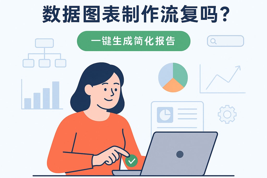数据图表制作流程复杂吗？一键生成简化报告操作