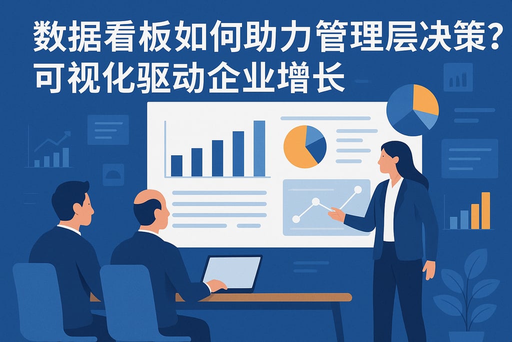 数据看板如何助力管理层决策？可视化驱动企业增长