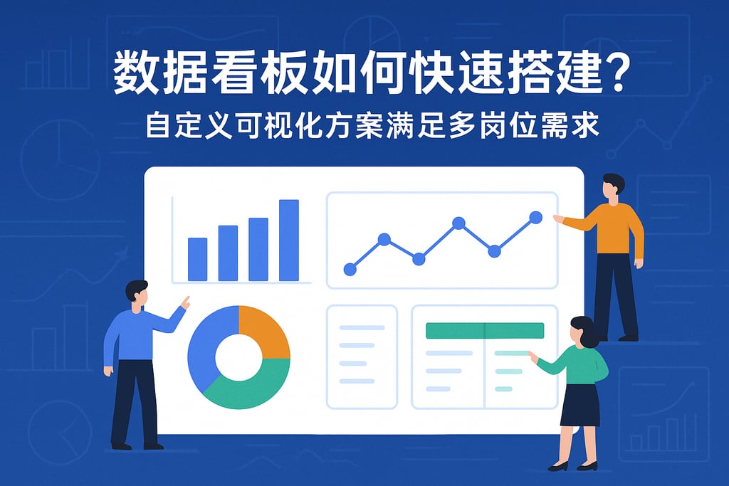 数据看板如何快速搭建？自定义可视化方案满足多岗位需求
