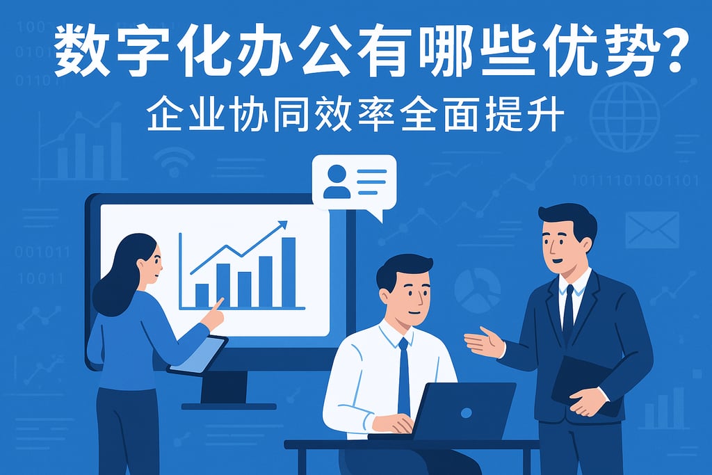 数字化办公有哪些优势?企业协同效率全面提升 - FineBI数据分析知识库