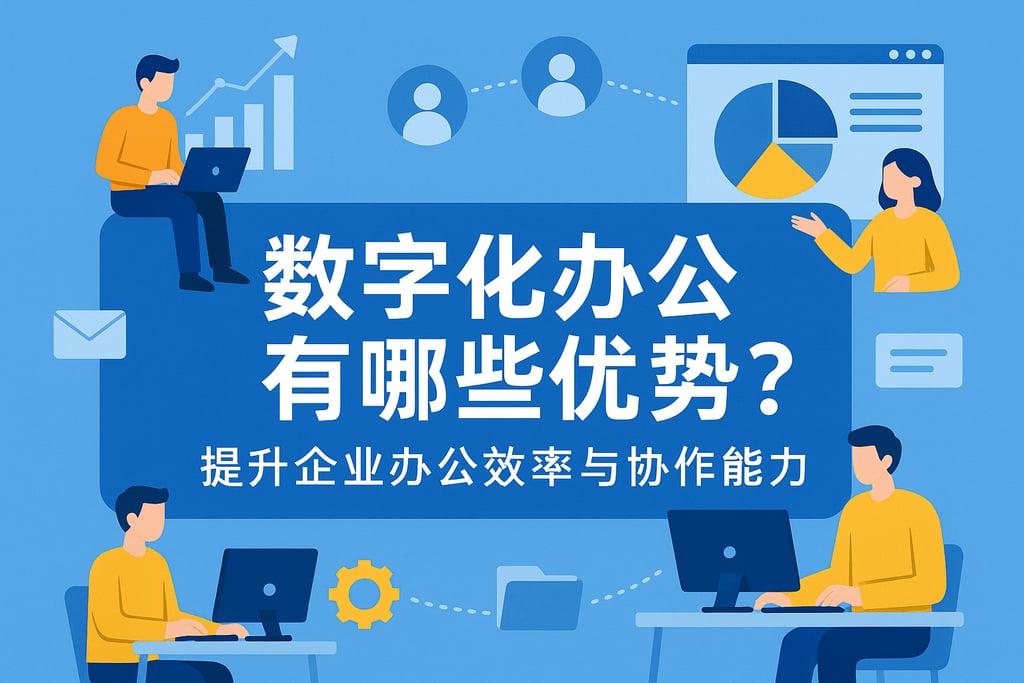 数字化办公有哪些优势?提升企业办公效率与协作能力 - FineBI数据分析知识库