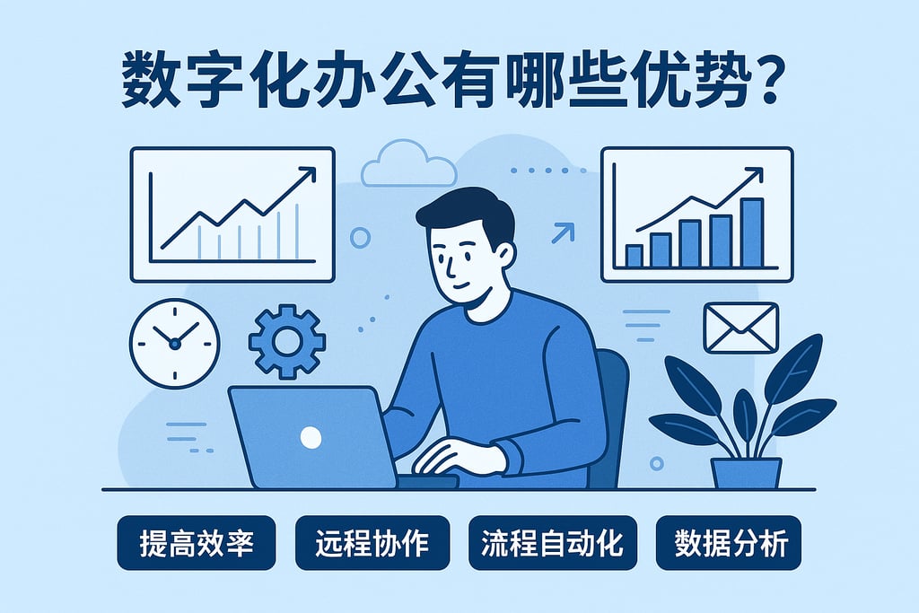 数字化办公的优势有哪些?企业办公效率数字化优化 - FineBI数据分析知识库