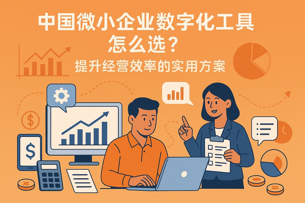 中国微小企业数字化工具怎么选？提升经营效率的实用方案