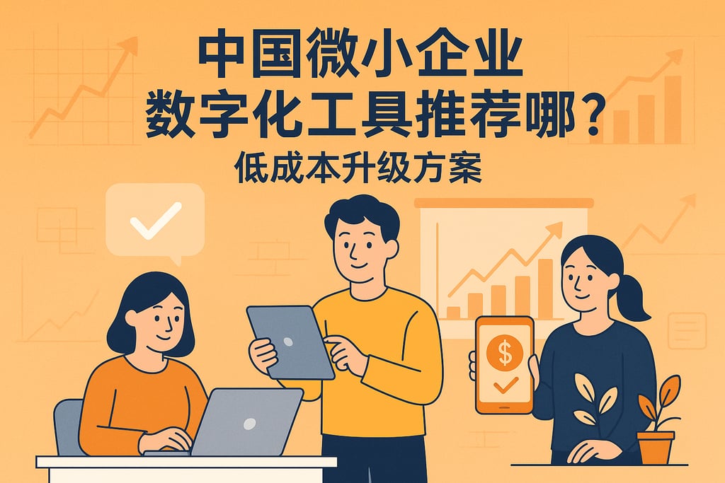 中国微小企业数字化工具推荐哪些？低成本升级方案
