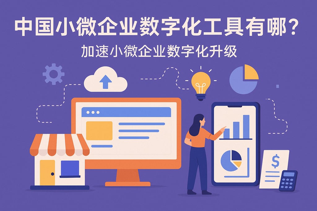 中国微小企业数字化工具有哪些？加速小微企业数字化升级