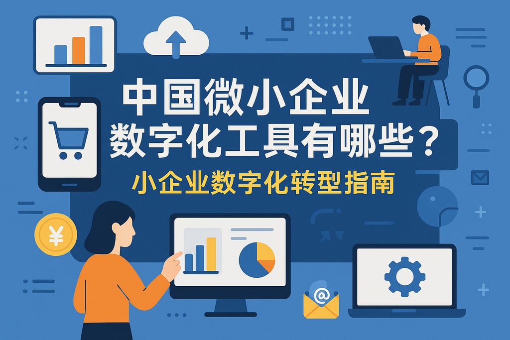 中国微小企业数字化工具有哪些？小企业数字化转型指南