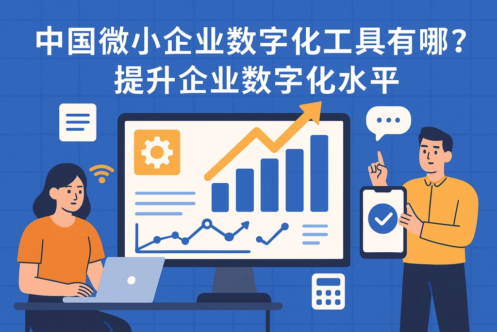 中国微小企业数字化工具有哪些？提升企业数字化水平