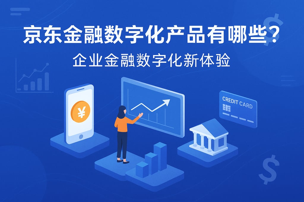 京东金融数字化产品有哪些？企业金融数字化新体验