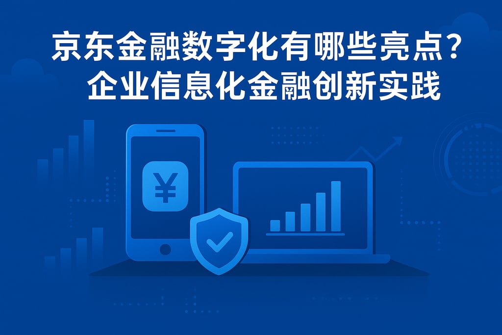 京东金融数字化有哪些亮点？企业信息化金融创新实践