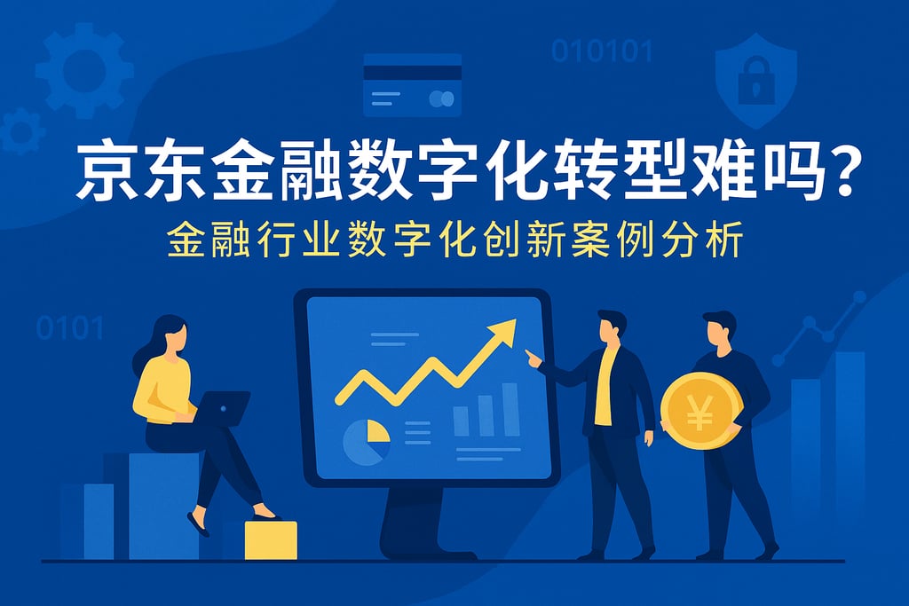 京东金融数字化转型难吗？金融行业数字化创新案例分析