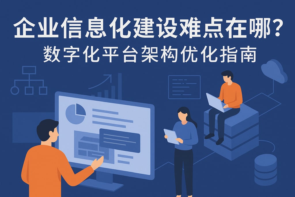 企业信息化建设难点在哪？数字化平台架构优化指南