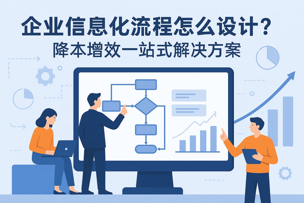 企业信息化流程怎么设计？降本增效一站式解决方案