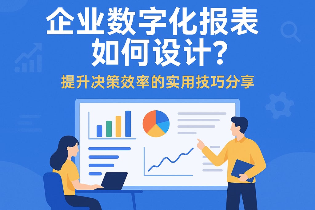 企业数字化报表如何设计？提升决策效率的实用技巧分享