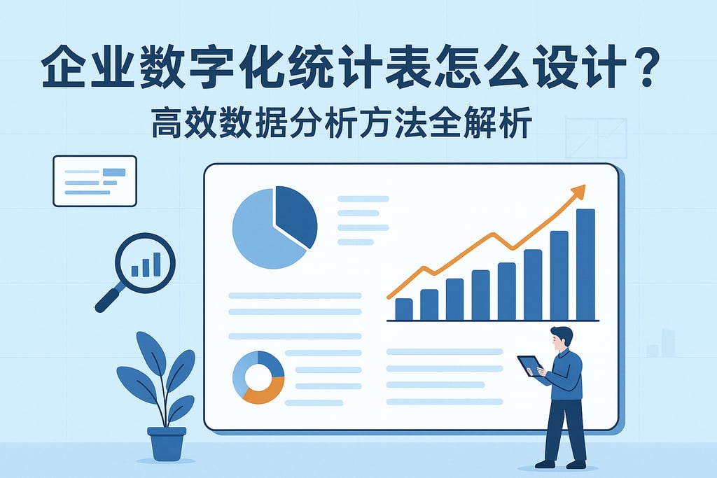 企业数字化统计表怎么设计？高效数据分析方法全解析