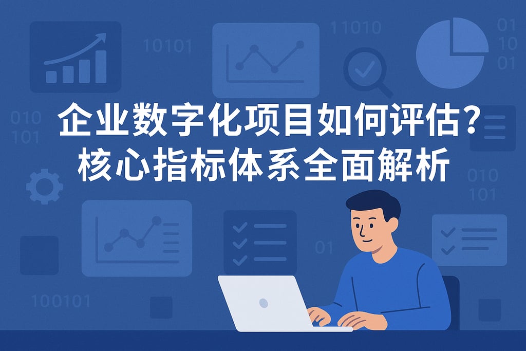 企业数字化项目如何评估？核心指标体系全面解析