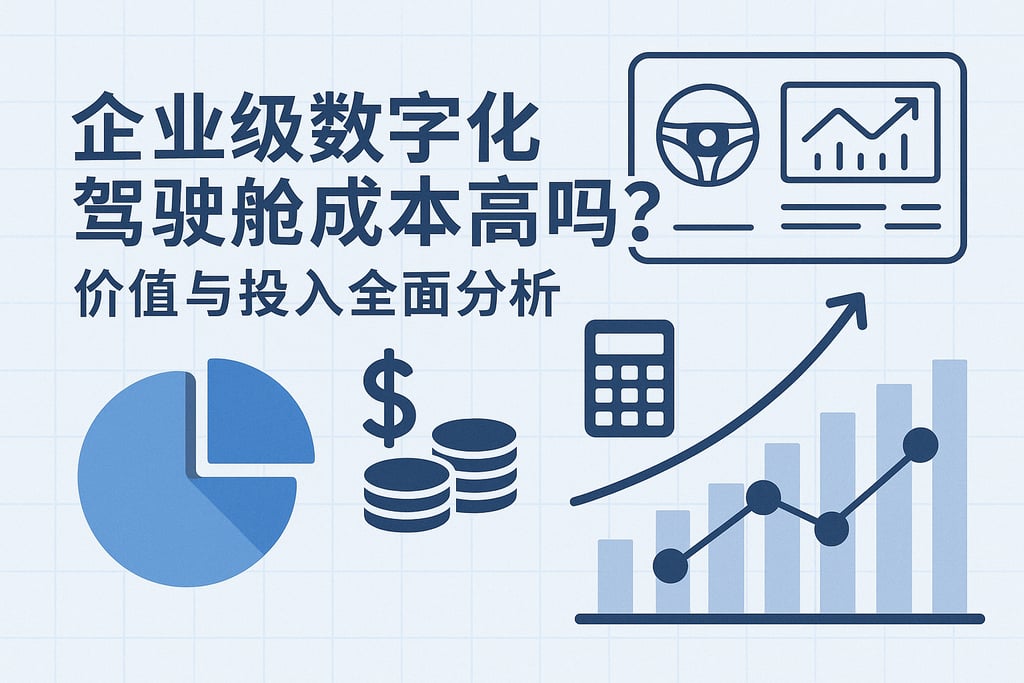 企业级数字化驾驶舱成本高吗？价值与投入全面分析