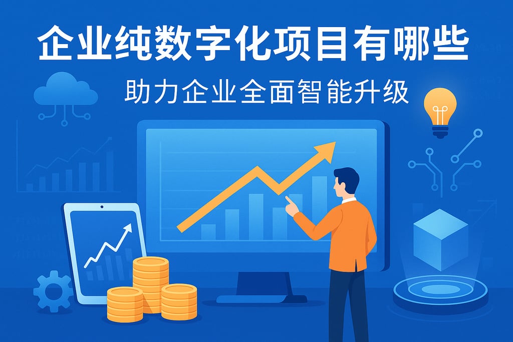 企业纯数字化项目有哪些优势？助力企业全面智能升级