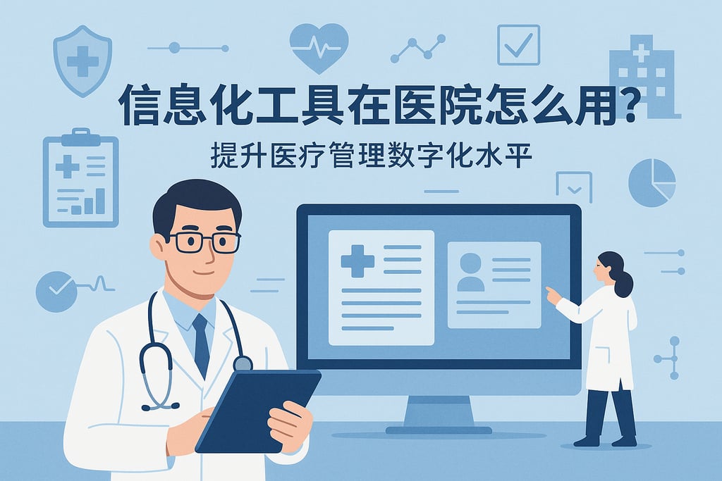 信息化工具在医院怎么用？提升医疗管理数字化水平