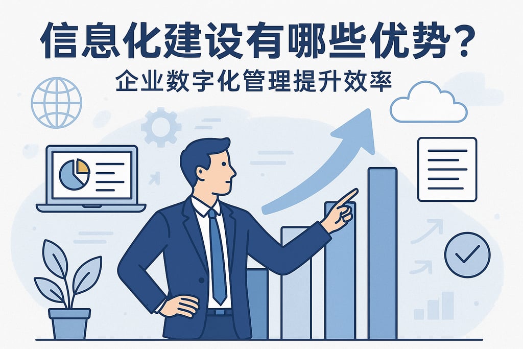 信息化建设有哪些优势？企业数字化管理提升效率