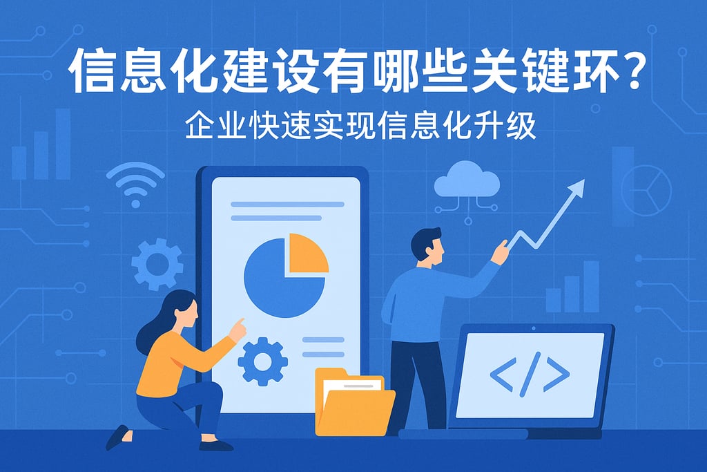 信息化建设有哪些关键环节？企业快速实现信息化升级