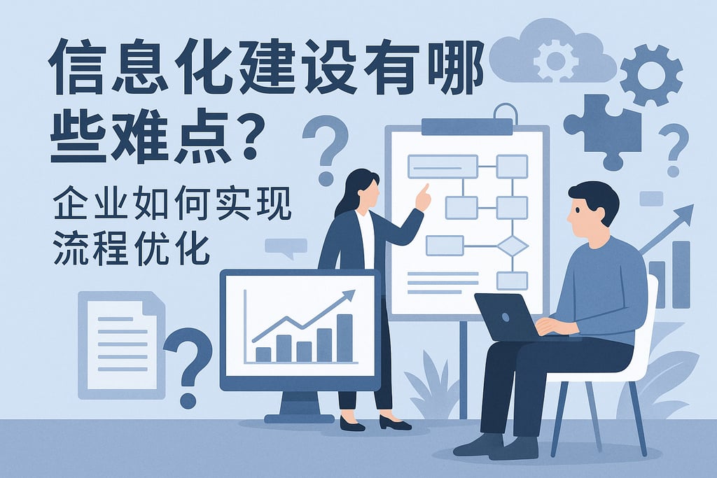 信息化建设有哪些难点？企业如何实现流程优化