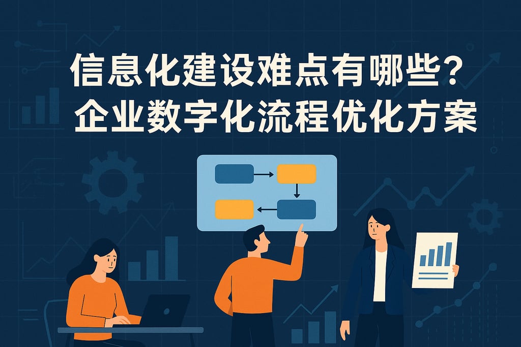 信息化建设难点有哪些？企业数字化流程优化方案