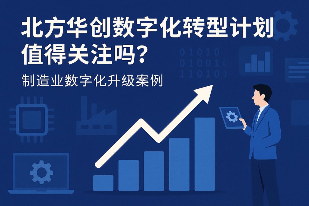 北方华创数字化转型计划值得关注吗？制造业数字化升级案例