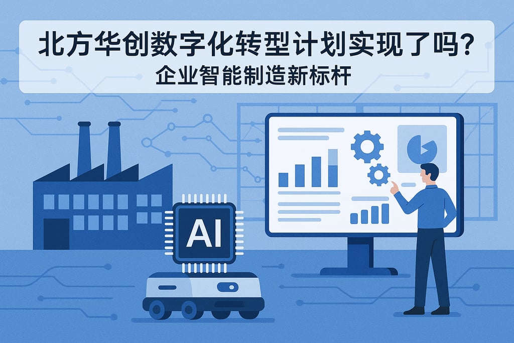 北方华创数字化转型计划实现了吗？企业智能制造新标杆