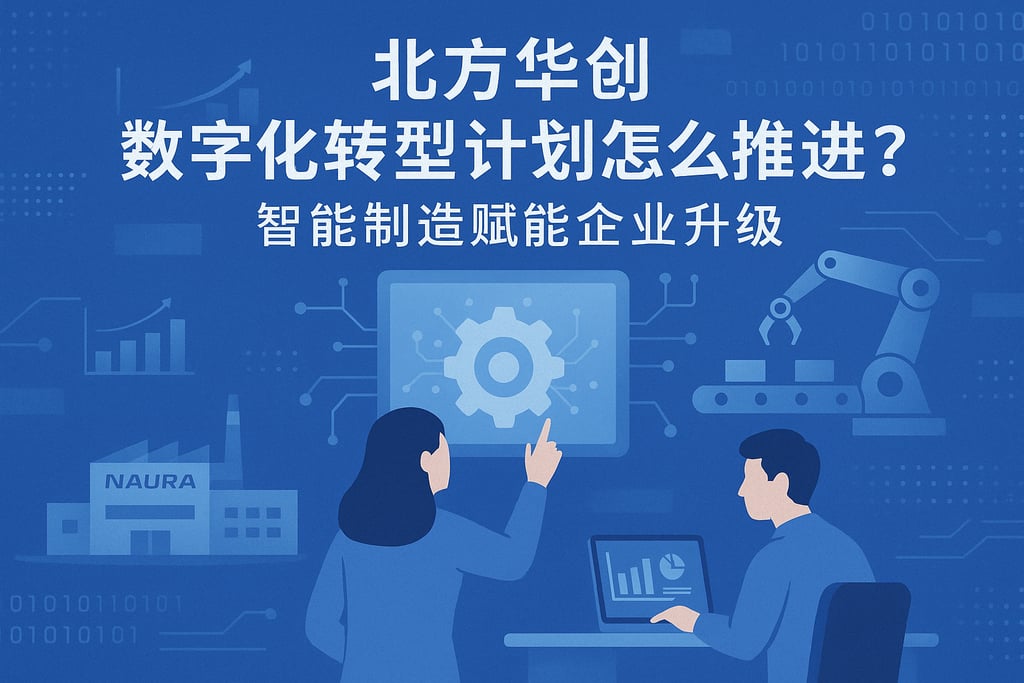 北方华创数字化转型计划怎么推进？智能制造赋能企业升级