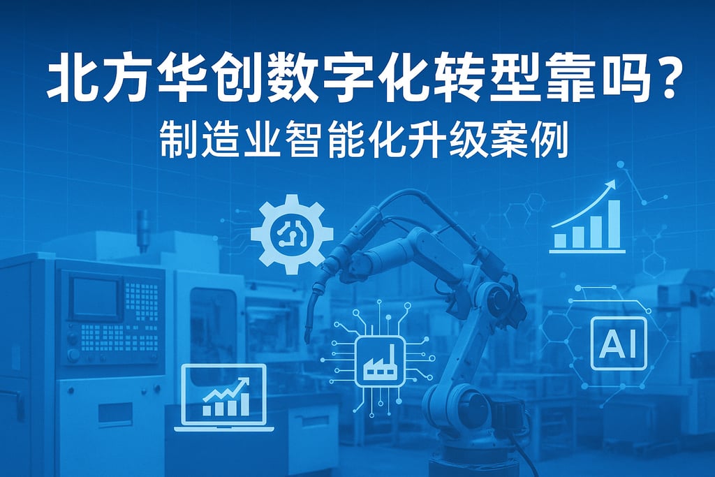 北方华创数字化转型计划靠谱吗？制造业智能化升级案例