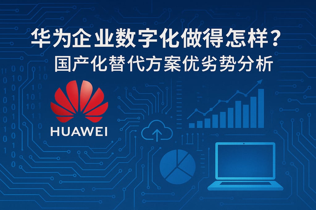 华为企业数字化做得怎样？国产化替代方案优劣势分析