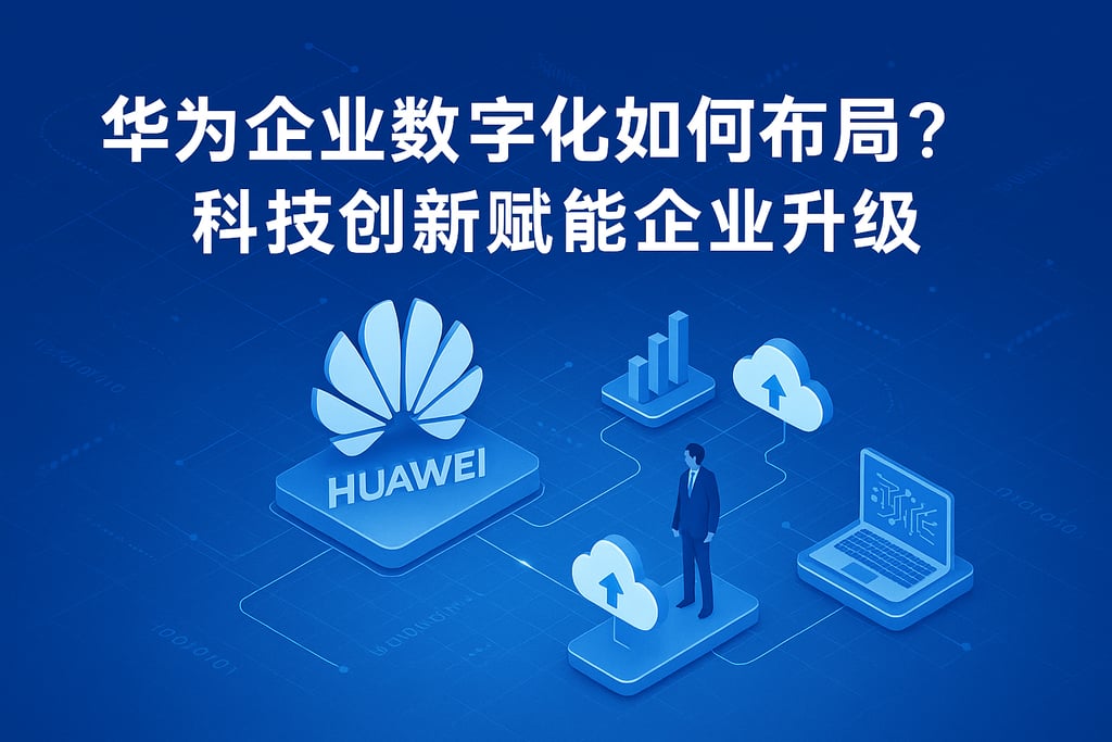华为企业数字化如何布局？科技创新赋能企业升级
