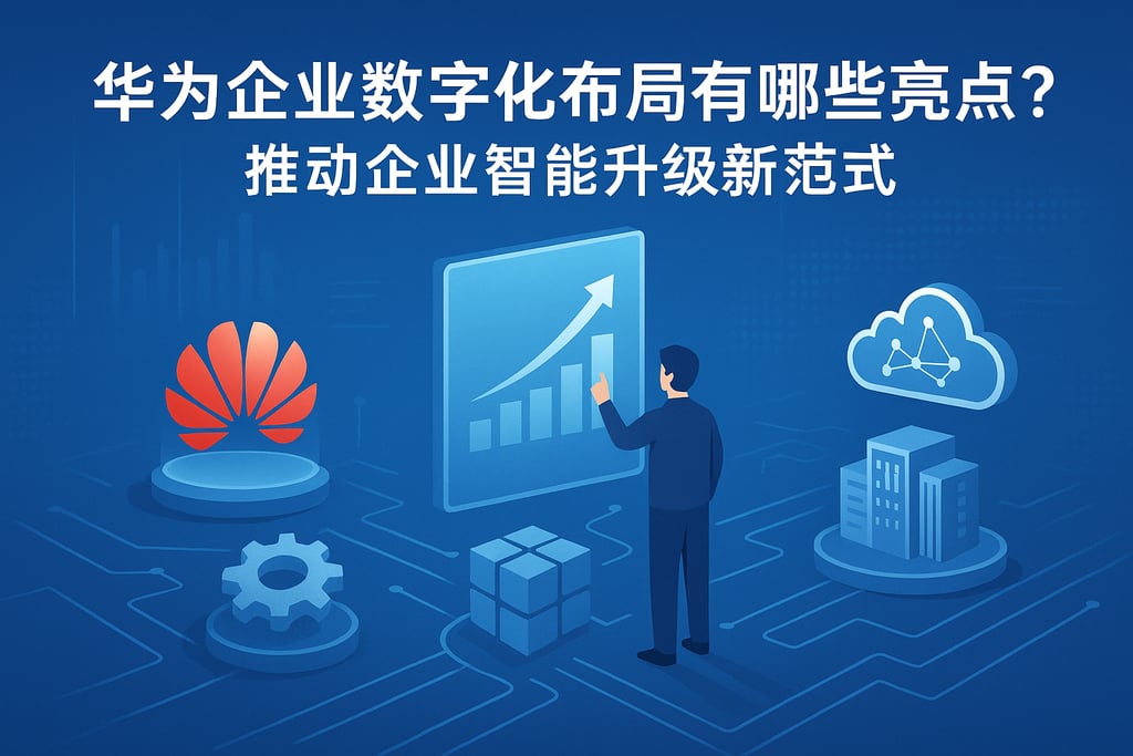 华为企业数字化布局有哪些亮点？推动企业智能升级新范式