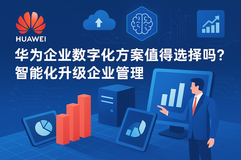 华为企业数字化方案值得选择吗？智能化升级企业管理