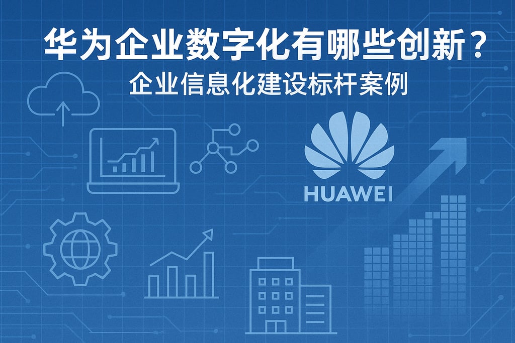 华为企业数字化有哪些创新？企业信息化建设标杆案例
