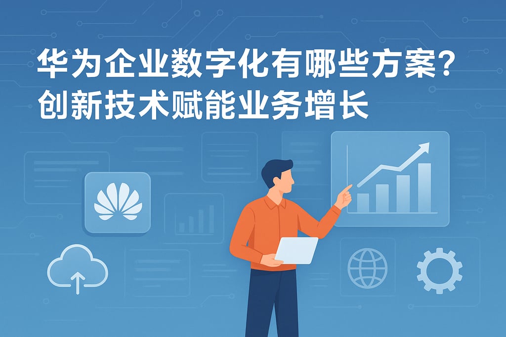 华为企业数字化有哪些方案？创新技术赋能业务增长