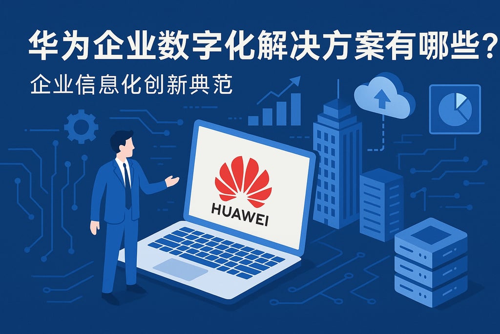 华为企业数字化解决方案有哪些？企业信息化创新典范