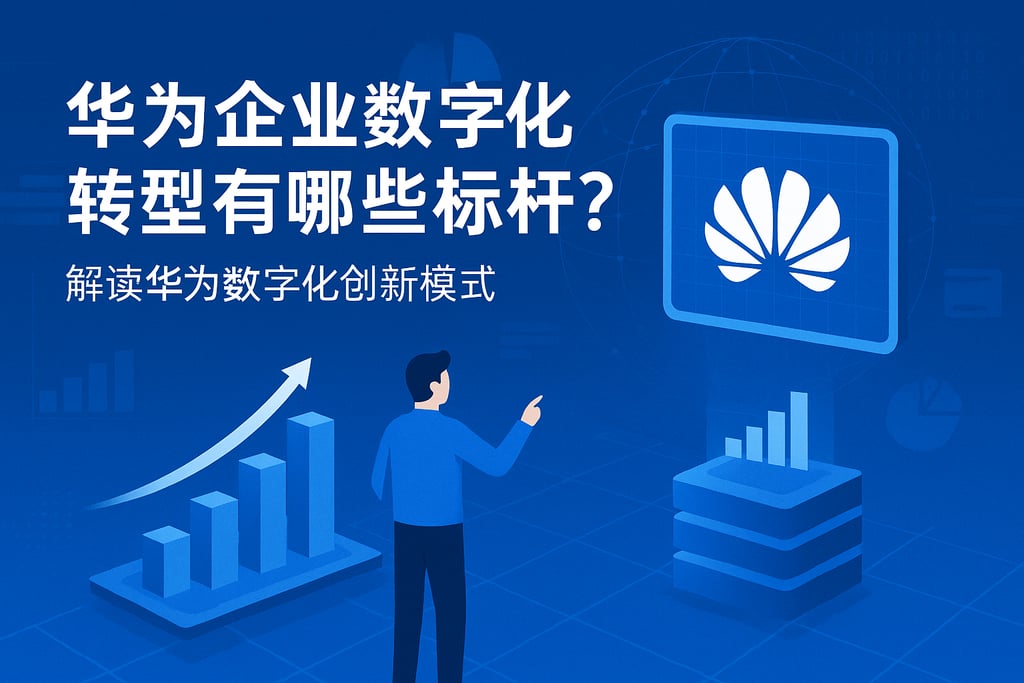 华为企业数字化转型有哪些标杆？解读华为数字化创新模式