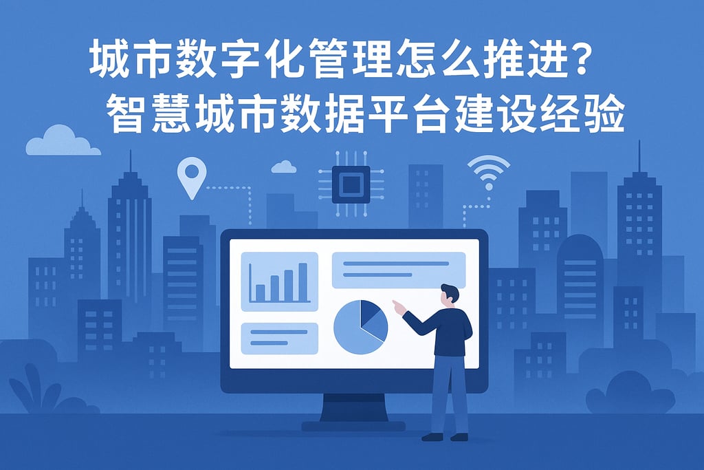城市数字化管理怎么推进？智慧城市数据平台建设经验